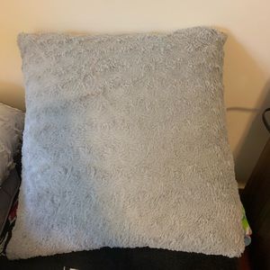 Gray Pillow Cover